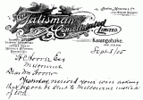 Part of the letter reproduced to show the letterhead and style of writing.